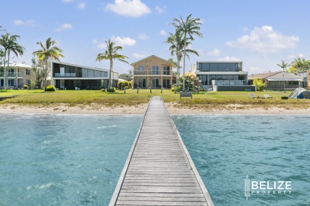 Rare Waterfront Beach House with Private Pontoon