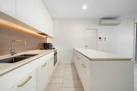 East facing riverside apartment