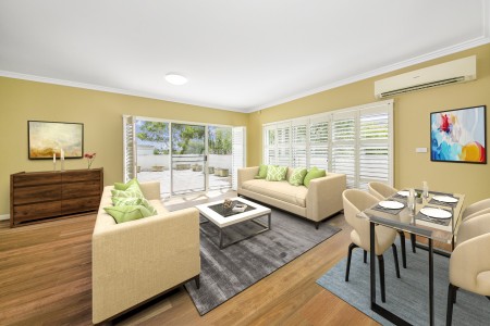 Air-Conditioned Two-Bedroom Unit with Laminate Timber Floors, Gas Cook-Top and Lock-Up Garage!