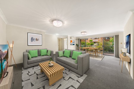 Air-Conditioned Two-Bedroom First-Floor Unit with Single Garage!