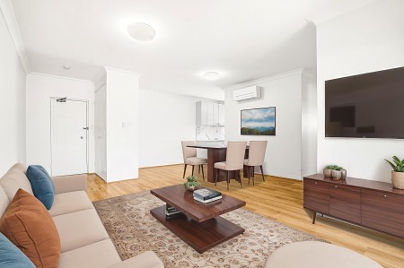 Air-Conditioned Two-Bedroom Unit with Two Balconies and Single Garage!