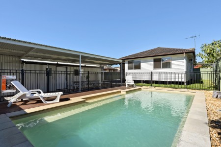 Inground Salt Water Swimming Pool