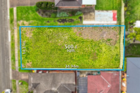 Rare 500m&sup2; Vacant Land Opportunity
