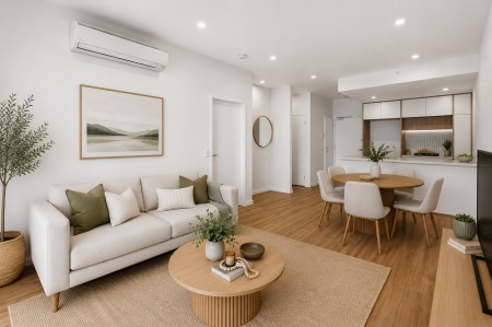 Modern Apartment Living Outdoor Space