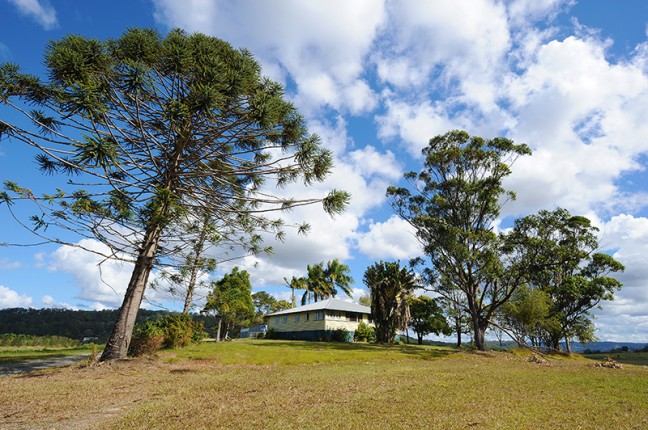 ONE OF THE ORIGINAL HOMES IN THE BLI BLI VALLEY - 55 ACRES WITH CREEK FRONTAGE!