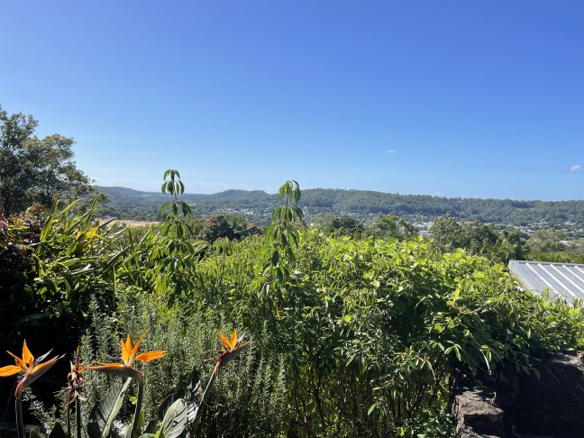 High on the hill with Ocean Views