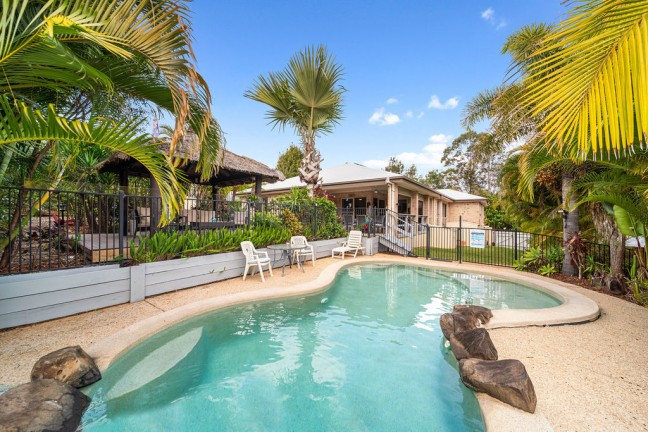 Private Family Oasis with Pool in Premium Position