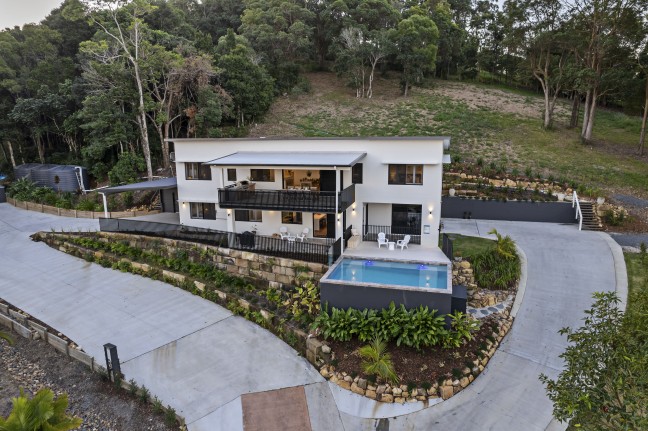 Elegantly Designed, Immaculate Dual-Living Home Set on Two Acres with Spectacular Views