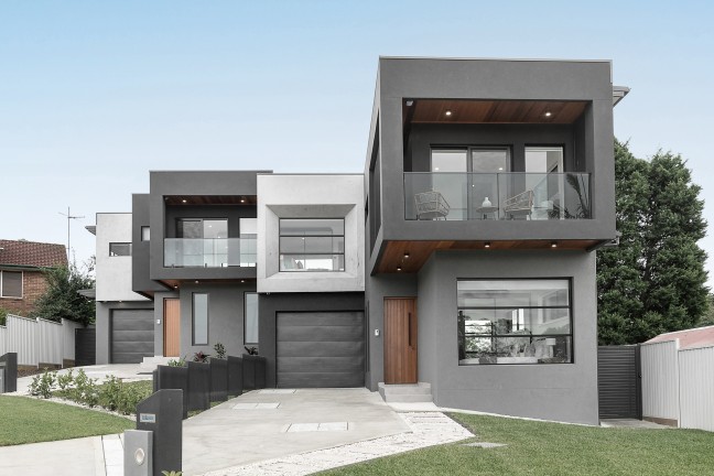 Brand new architecturally designed duplex