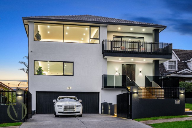 ONE OF A KIND | Tri-Level Masterpiece with Panoramic City Views & 6 Car Basement – West Ryde's Crown Jewel