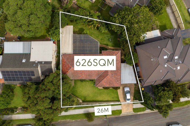 626SQM Block with 26M frontage!