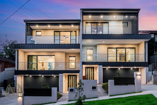 Architectural Tri-Level Luxury Home with Lift, Parramatta CBD Views & Resort-Style Living