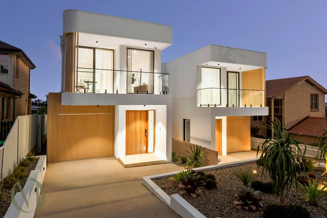 Brand New Architectural Showpiece with City Skyline Views in Blue-Chip Ryde Location