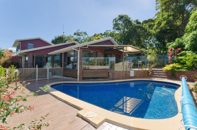 Unique, private, elevated substantial family home with skyline & hinterland views - Want an offer!!!